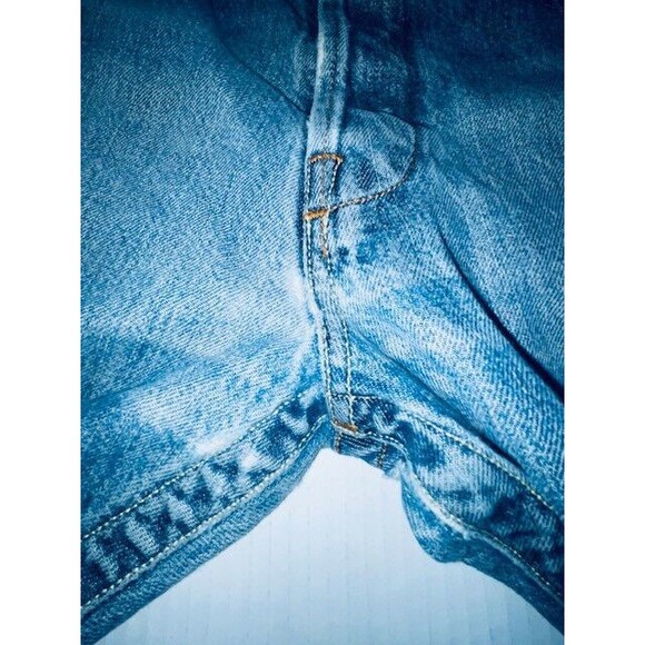 Vintage Y2K Diesel Rivec Straight Leg Distressed Denim Jeans Size 32 Italy 2001 - Picture 8 of 16